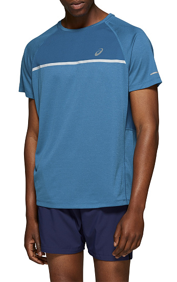 Футболка мужская ASICS SS Top Deep Sapphire Heather - Фото 2 большая