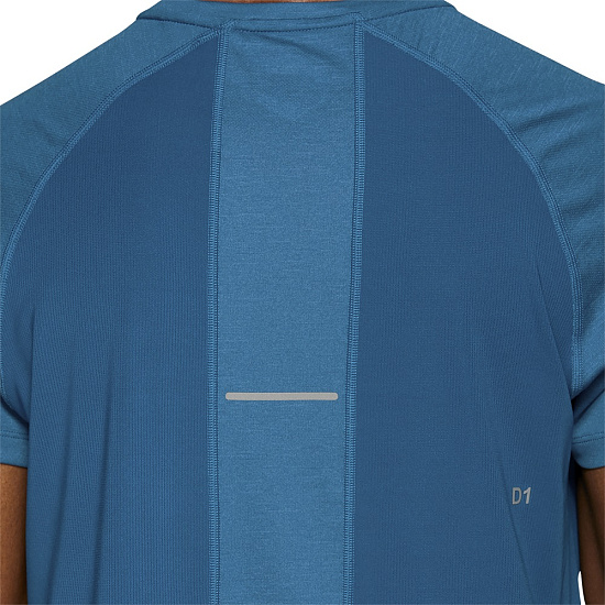 Футболка мужская ASICS SS Top Deep Sapphire Heather - Фото 6 большая