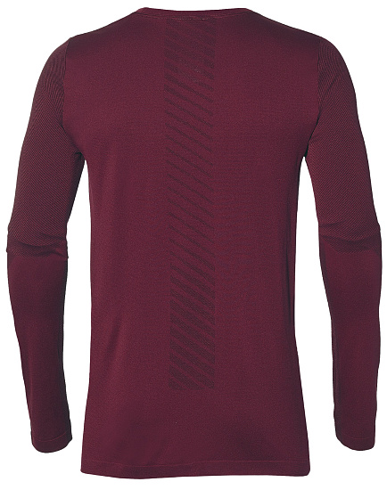 Футболка мужская ASICS Seamless LS Top Chili Flake - Фото 2 большая