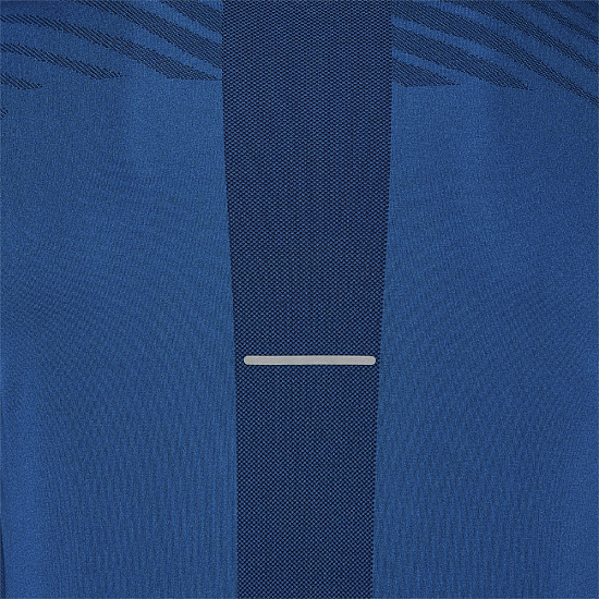 Футболка мужская ASICS Seamless LS Texture Deep Sapphire - Фото 7 большая