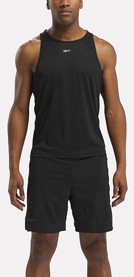 Майка мужская Reebok Running Speedwick Черный - Фото 2 большая