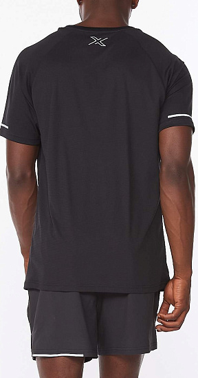 Футболка мужская 2XU Aero Black - Фото 3 большая