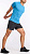 Футболка мужская 2XU Aero Lake Blue/Black Reflective - Фото 4 малая