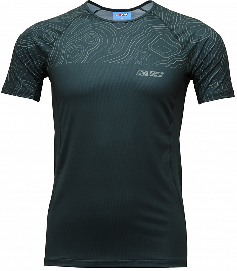 Футболка мужская KV+ Sprint Wave Green - Фото 1 большая