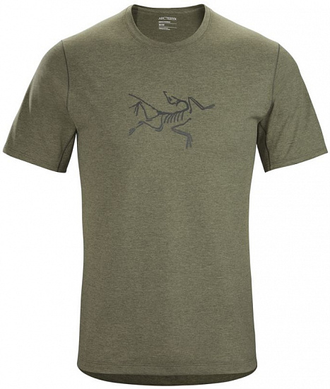 Футболка мужская Arcteryx Cormac logo ss Tatsu - Фото 1 большая
