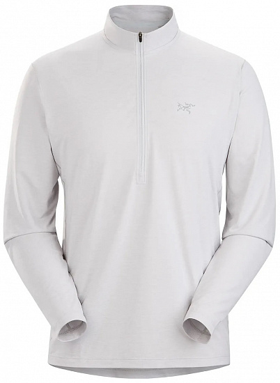 Лонгслив мужской Arcteryx Cormac zip ls Solitude - Фото 1 большая