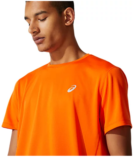Футболка мужская ASICS Katakana Ss Marigold Orange - Фото 5 большая