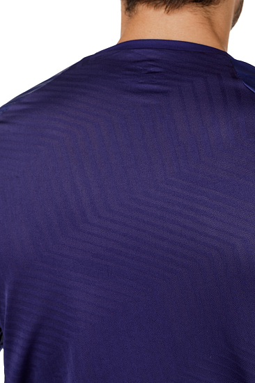 Футболка мужская Mizuno Hineri Hybrid LS Т.Син - Фото 6 большая