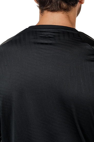 Футболка мужская Mizuno Hineri Hybrid LS Чер - Фото 8 большая
