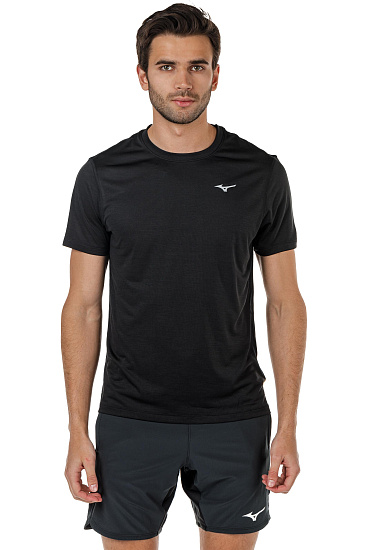Футболка мужская Mizuno Impulse Core Чер - Фото 5 большая
