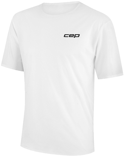 Футболка мужская CEP Pro CU80PM Белый - Фото 3 большая