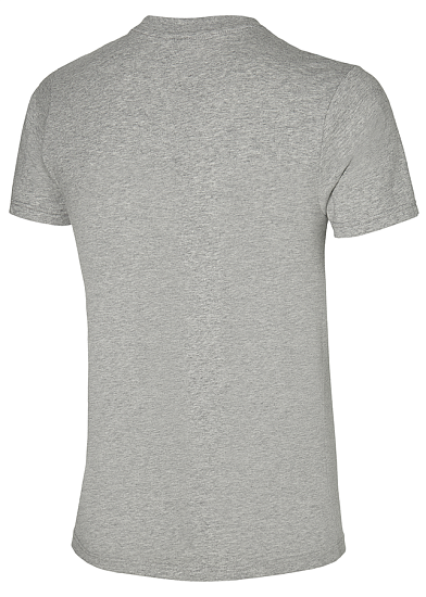 Футболка мужская Mizuno Athletic Gray melange - Фото 2 большая
