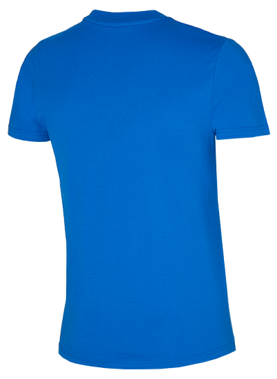 Футболка мужская Mizuno Rb Logo Peace Blue - Фото 2 большая
