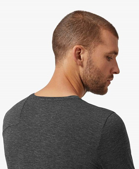 Футболка мужская On Comfort Long-T Black - Фото 2 большая