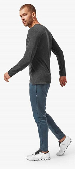 Футболка мужская On Comfort Long-T Black - Фото 4 большая