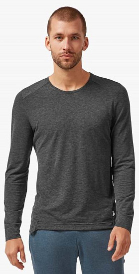 Футболка мужская On Comfort Long-T Black - Фото 5 большая