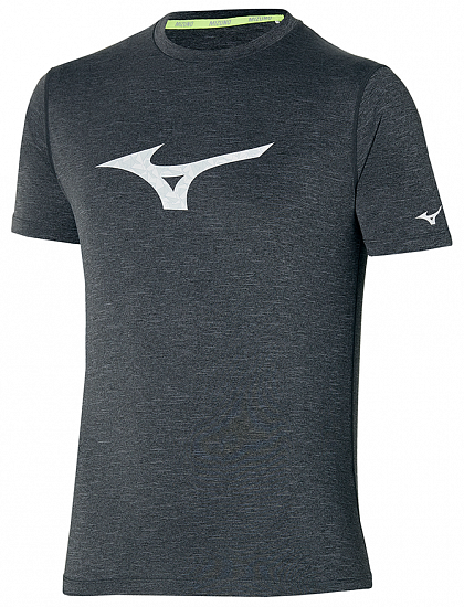 Футболка мужская Mizuno Core RB серый - Фото 1 большая