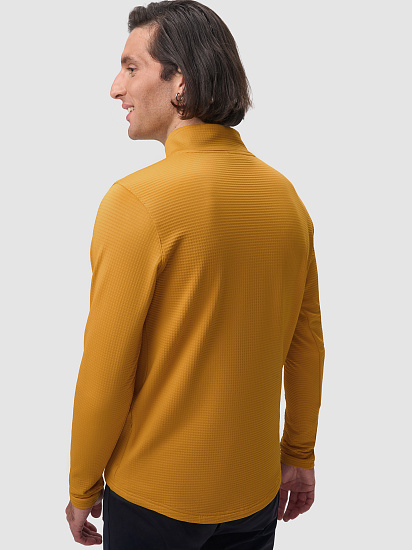 Лонгслив мужской GRI Винд Горчичный - Фото 6 большая