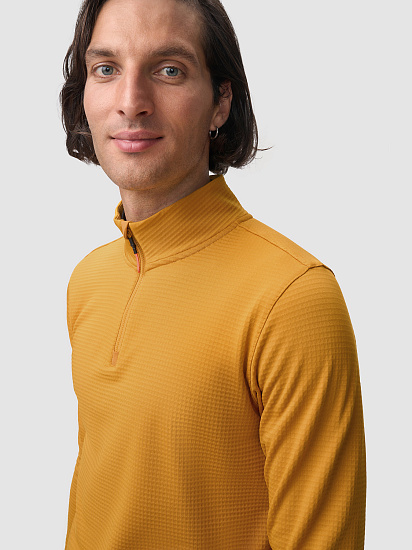 Лонгслив мужской GRI Винд Горчичный - Фото 7 большая