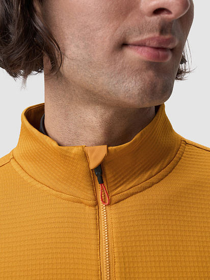 Лонгслив мужской GRI Винд Горчичный - Фото 9 большая