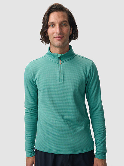 Лонгслив мужской GRI Винд Зелёный - Фото 6 большая