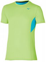 Футболка мужская Mizuno DryAeroFlow Lime