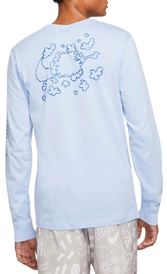 Футболка мужская Nike Dri-FIT Nathan Bell Aluminium - Фото 2 большая