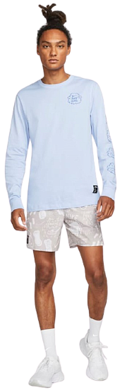 Футболка мужская Nike Dri-FIT Nathan Bell Aluminium - Фото 3 большая