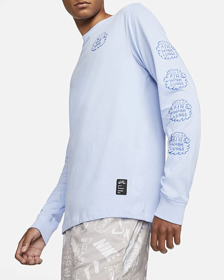 Футболка мужская Nike Dri-FIT Nathan Bell Aluminium - Фото 5 большая
