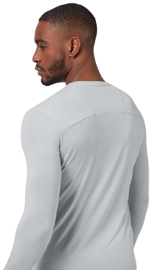 Футболка мужская On Comfort Long-T Micro Chip - Фото 4 большая