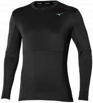 Лонгслив мужской Mizuno Therm Chrg Bt L/S Black