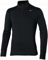 Лонгслив мужской Mizuno Warmalite Hz Black