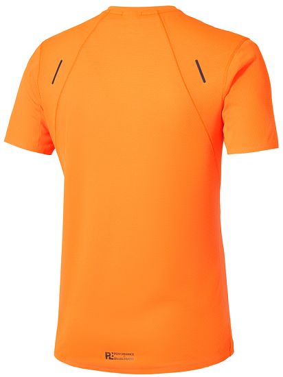 Футболка мужская Mizuno Tech Light Daf SS Tangelo - Фото 2 большая