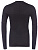 Лонгслив мужской Mizuno Prem Merino Wool Crew Neck Black - Фото 2 малая