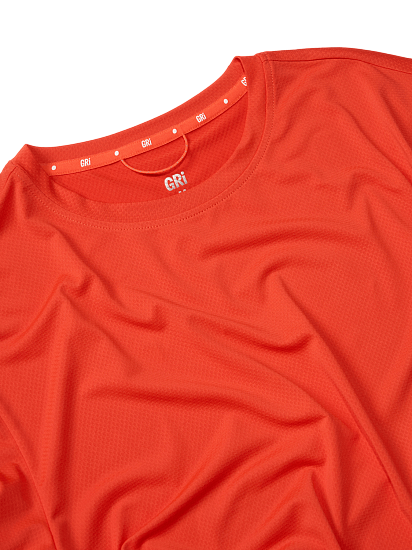 Лонгслив мужской GRI Лето Красный - Фото 5 большая