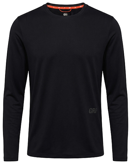 Лонгслив мужской GRI Лето Чёрный - Фото 1 большая