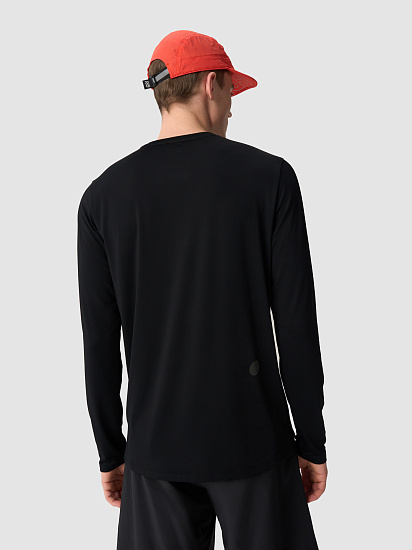 Лонгслив мужской GRI Лето Чёрный - Фото 3 большая