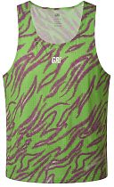 Майка мужская GRI Старт Зелёно-Фиолетовый