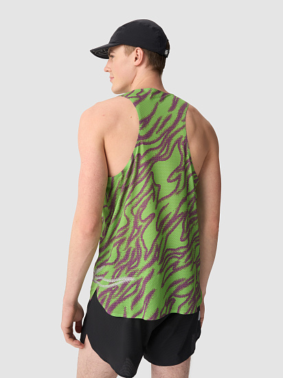 Майка мужская GRI Старт Зелёно-Фиолетовый - Фото 2 большая