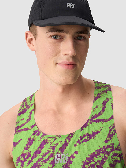 Майка мужская GRI Старт Зелёно-Фиолетовый - Фото 3 большая