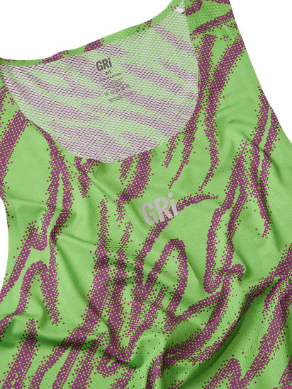 Майка мужская GRI Старт Зелёно-Фиолетовый - Фото 5 большая