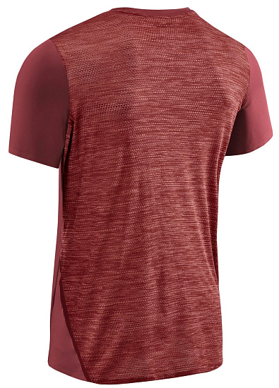 Футболка мужская CEP C830M Dark red - Фото 2 большая