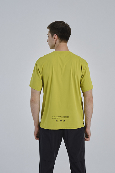 Футболка мужская Anta Racing Challenge Green - Фото 5 большая