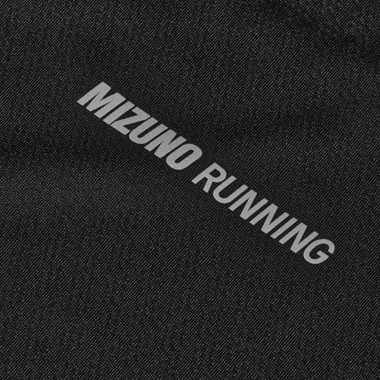 Майка мужская Mizuno Tech Light Singlet Black - Фото 9 большая