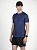 Футболка мужская Mizuno Tech Light Estate Blue - Фото 4 малая