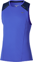 Майка мужская Mizuno Active Dryaeroflow Dazzling Blue