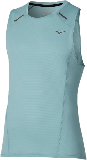 Майка мужская Mizuno Active Dryaeroflow Aquifer - Фото 1 большая