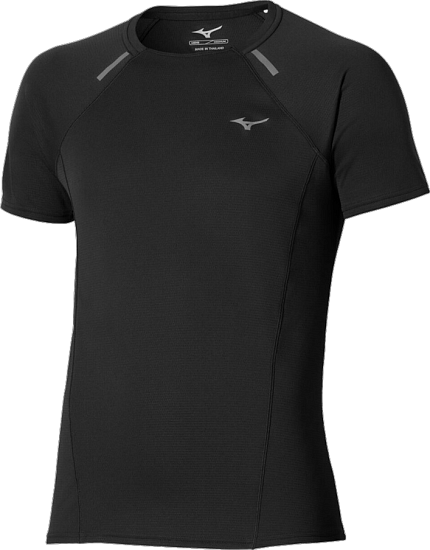 Футболка мужская Mizuno Active Dryaeroflow Black - Фото 1 большая