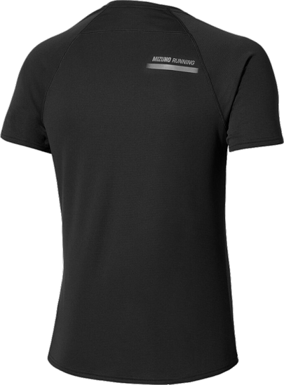 Футболка мужская Mizuno Active Dryaeroflow Black - Фото 2 большая