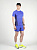 Футболка мужская Mizuno Active Dryaeroflow Dazzling Blue - Фото 4 малая